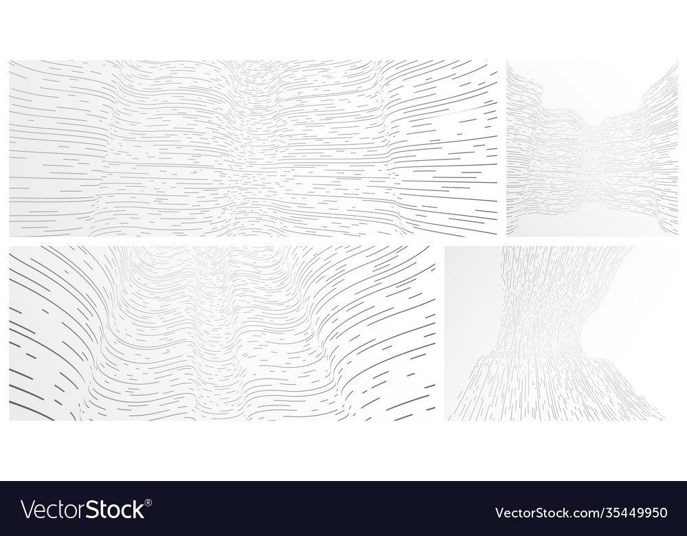 Big data flow technology and science backgrounds vector image Big data flow technology and science backgrounds