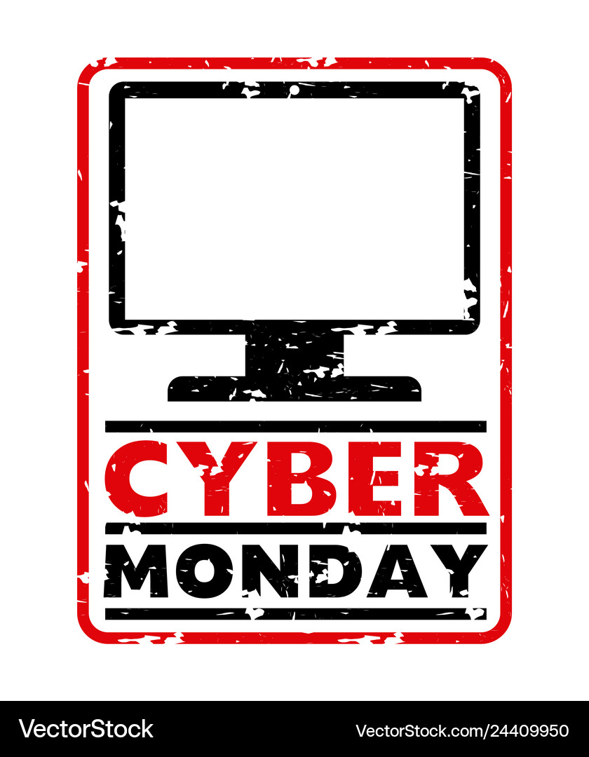 Cyber monday deals Royalty Free Vector Image VectorStock