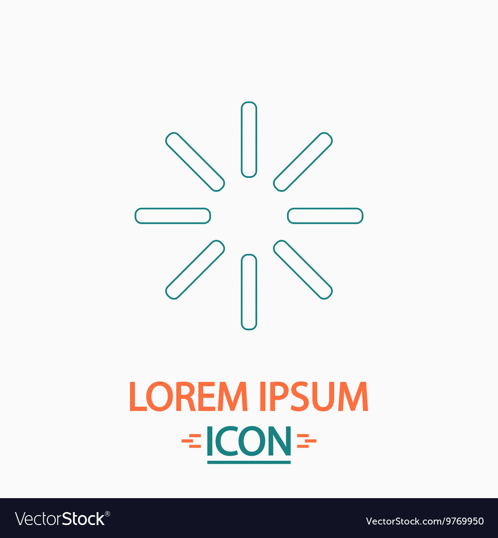 Loading computer symbol