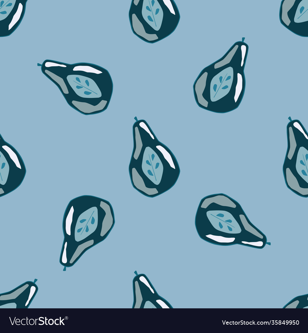Minimalistic style seamless pattern with abstract vector image Minimalistic style seamless pattern with abstract