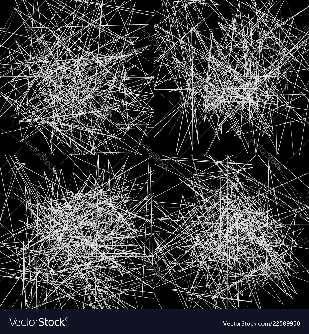 Monochrome abstract pattern with random straight vector image Monochrome abstract pattern with random straight