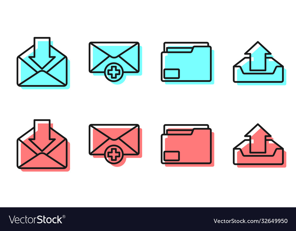 Set line document folder envelope received