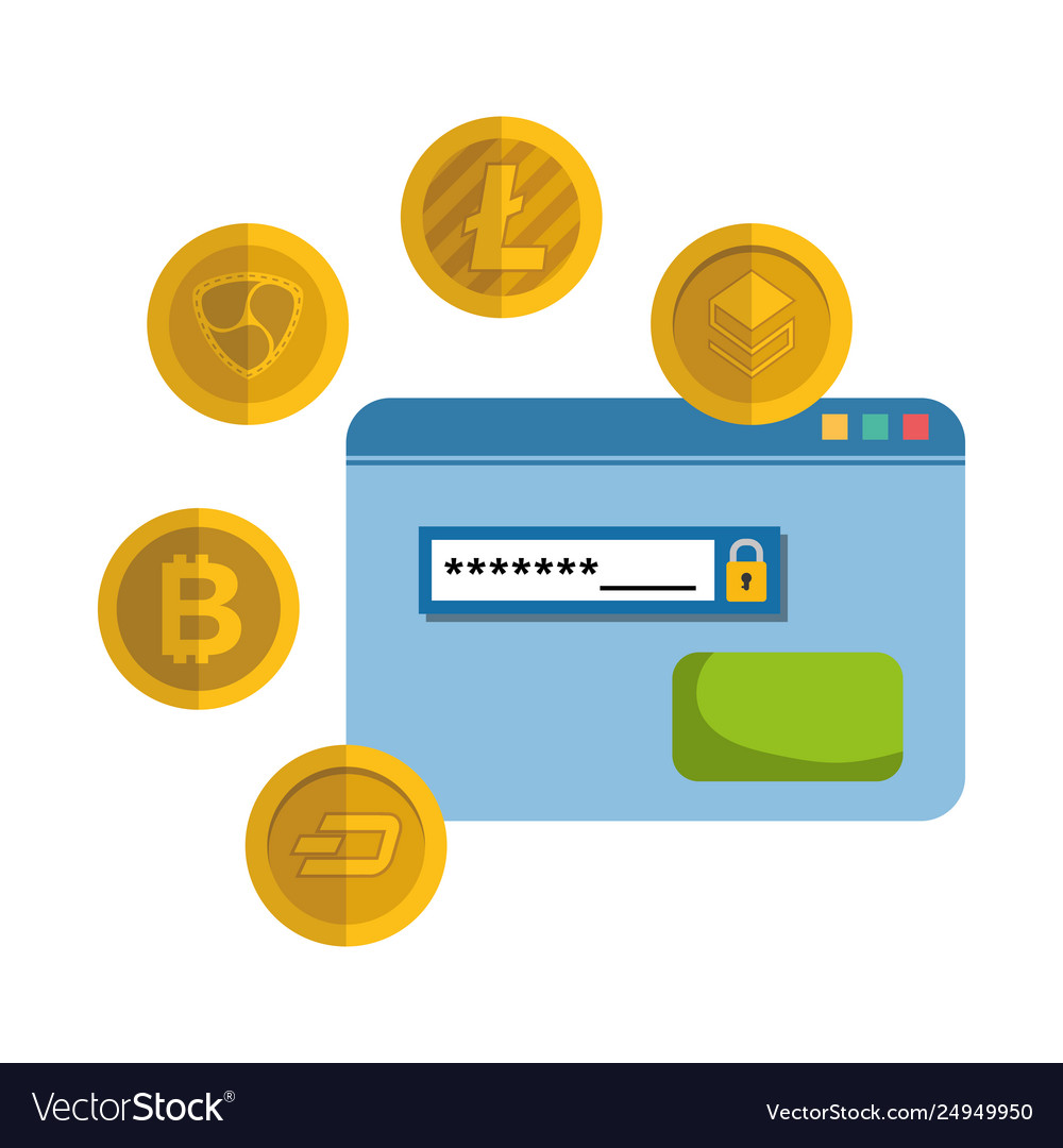 Webpage template with virtual coins