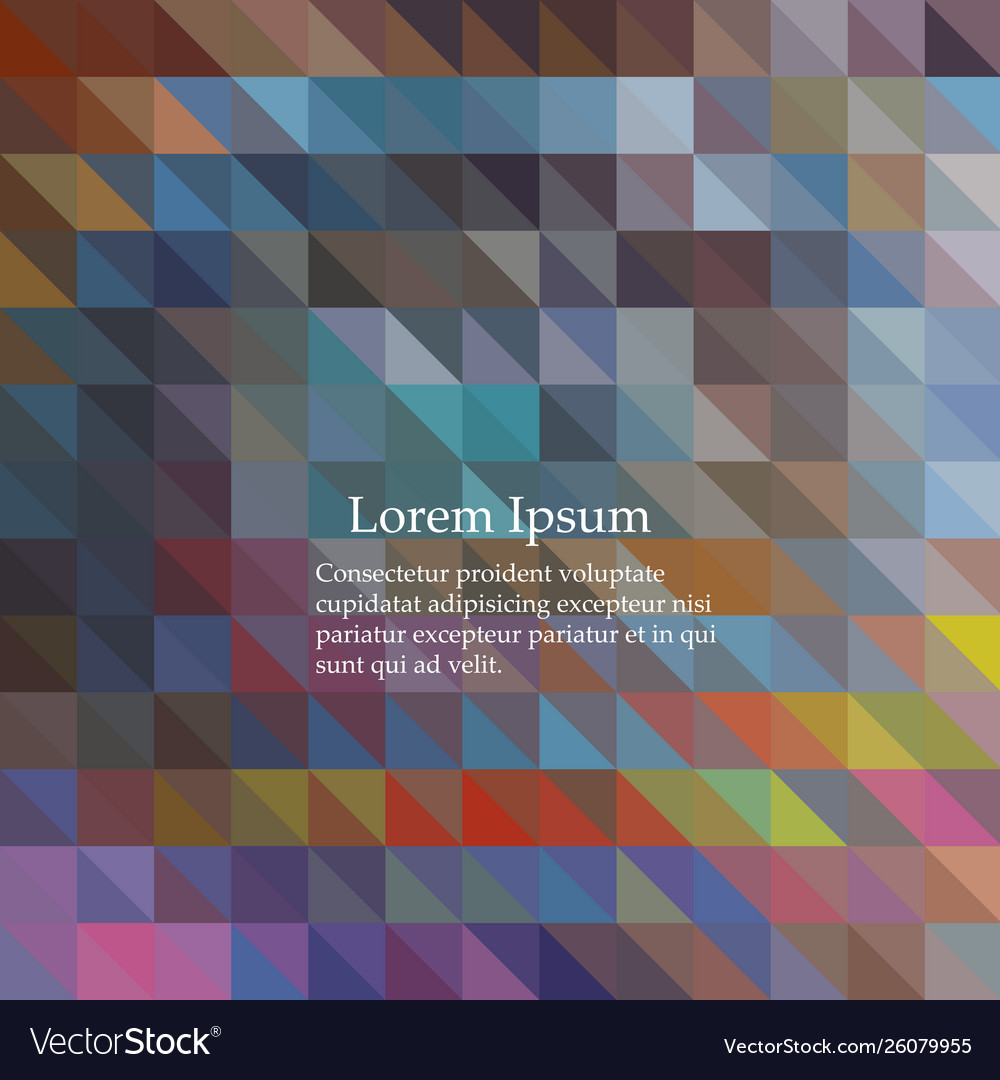 Abstract geometric pattern vector image Abstract geometric pattern