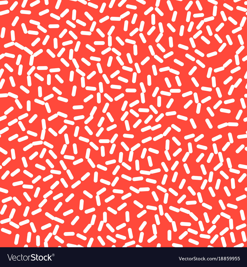 Retro seamless pattern in memphis style design