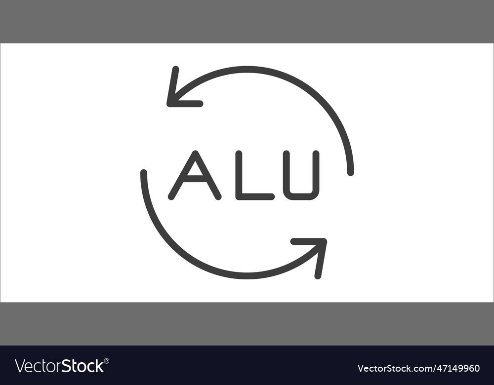 Alu icon filled from user interface