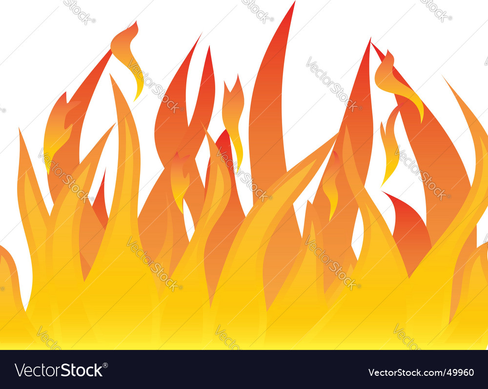 Flames Royalty Free Vector Image - VectorStock