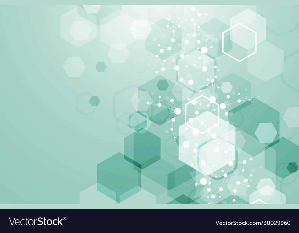 Geometric abstract background with connected line vector image Geometric abstract background with connected line