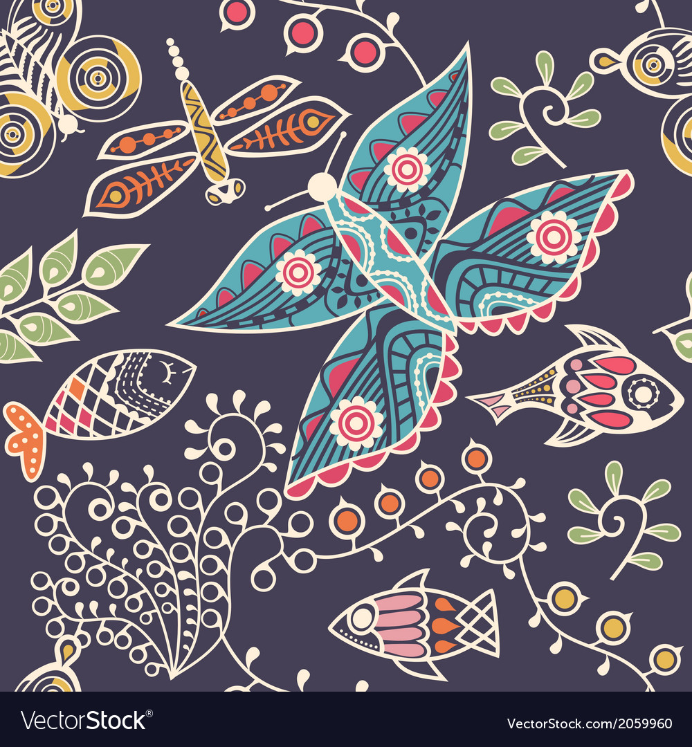 Nature seamless texture endless pattern