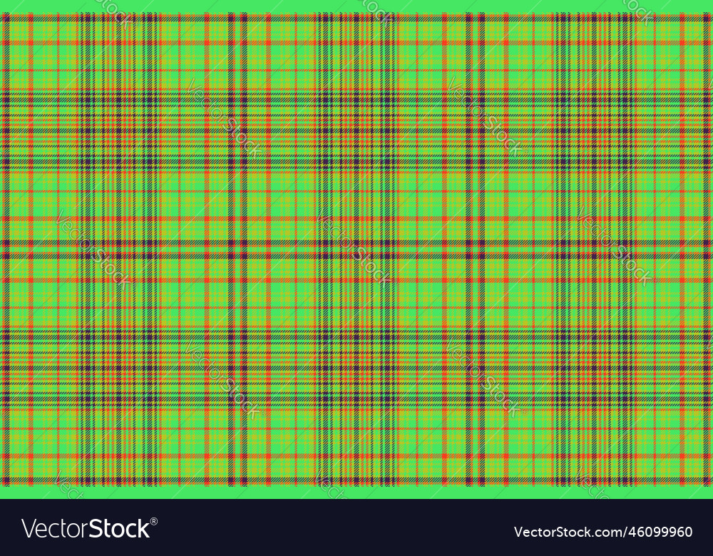 Seamless plaid tartan fabric pattern texture Vector Image