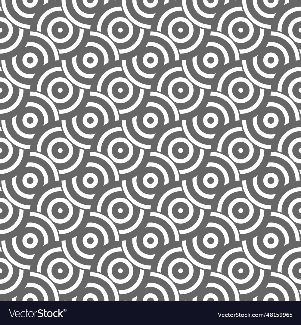 Abstract background with round linear shapes vector image Abstract background with round linear shapes