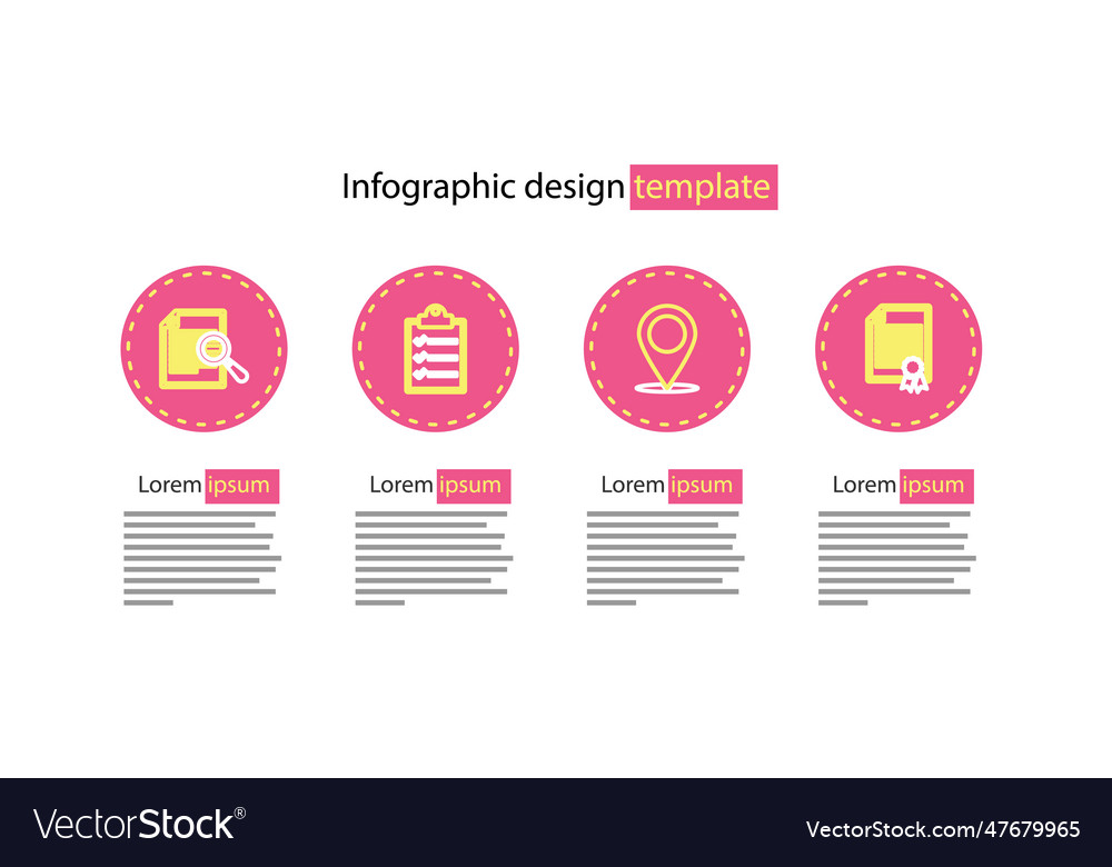 Set line map pin certificate template clipboard