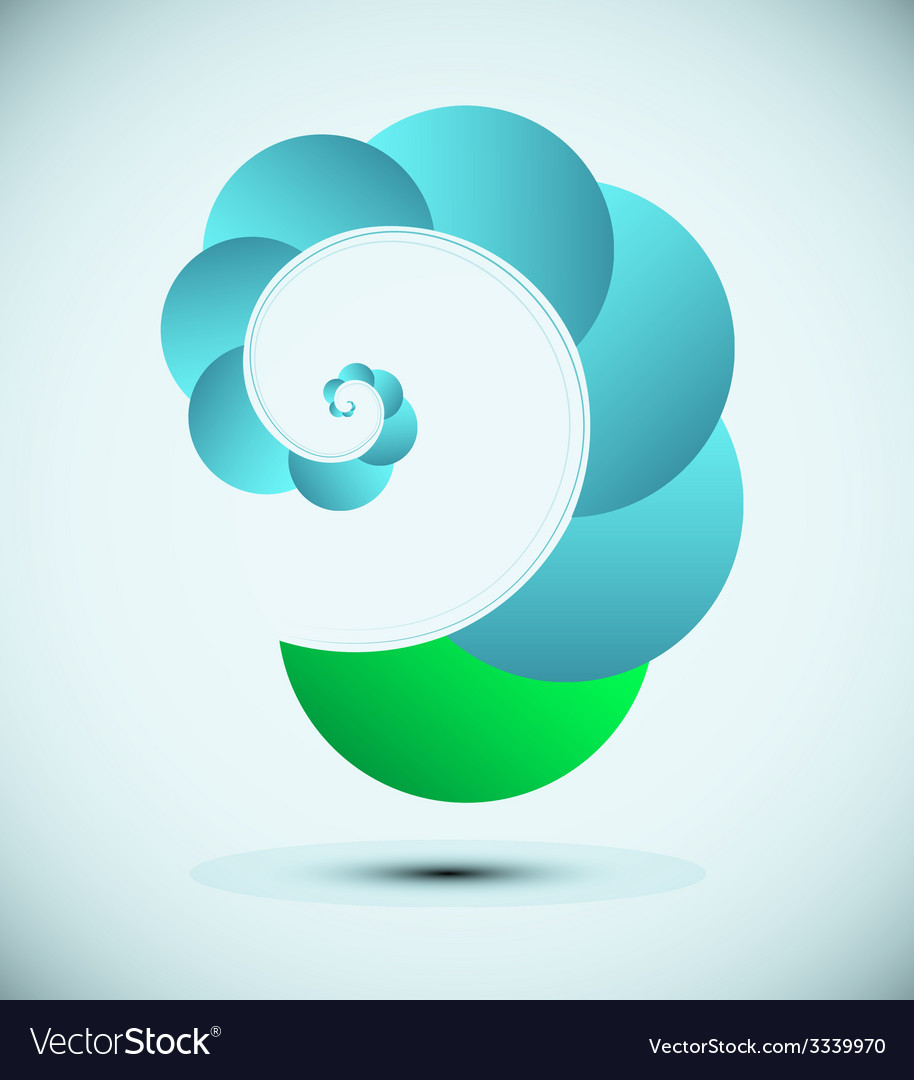 Abstract fractal shape