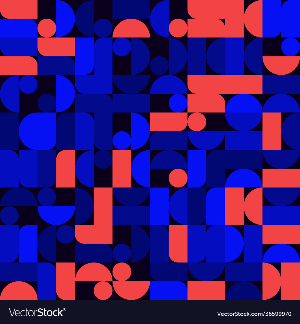 Retro future abstract pattern vector image Retro future abstract pattern