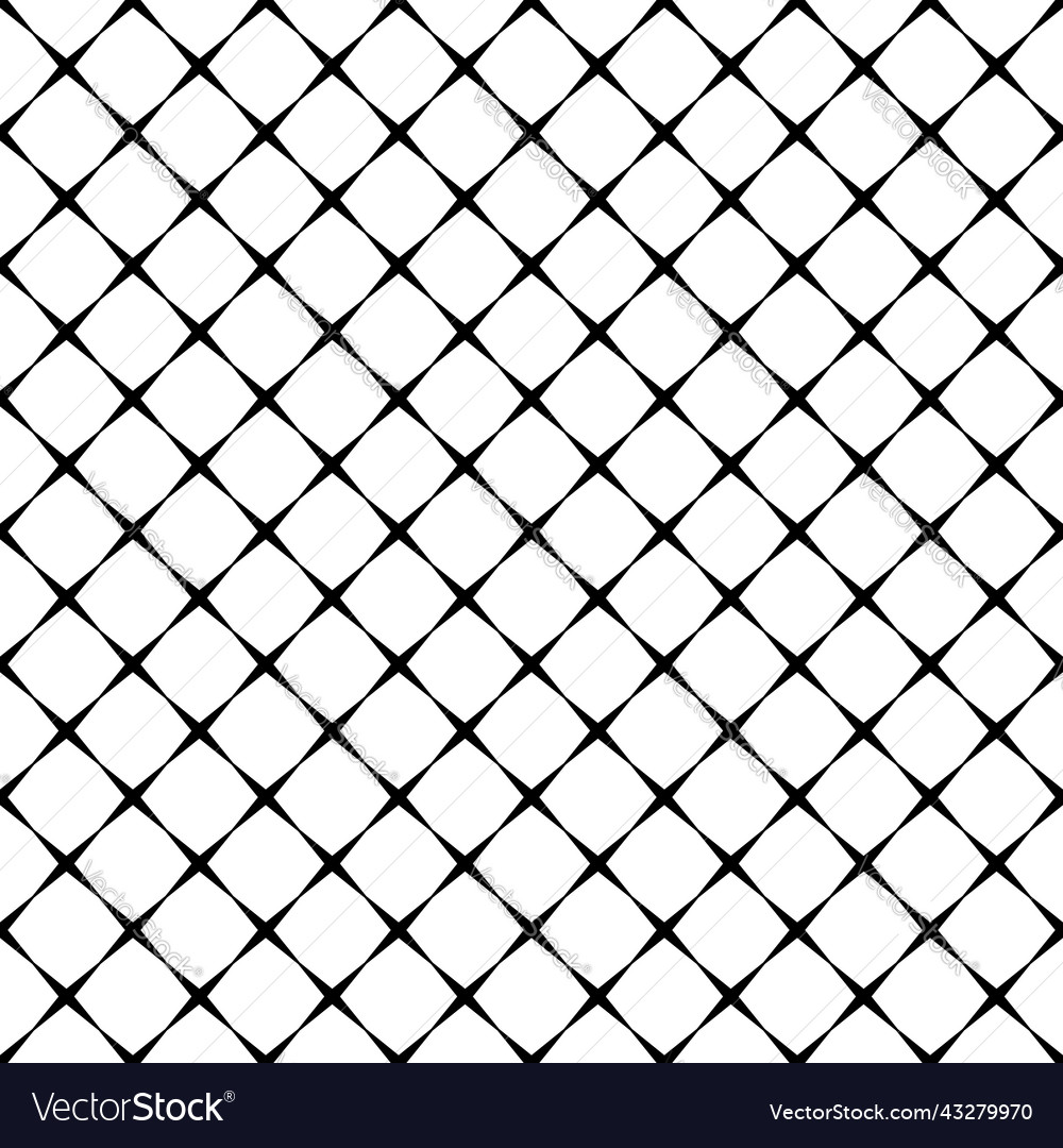 Seamless pattern with mesh fence