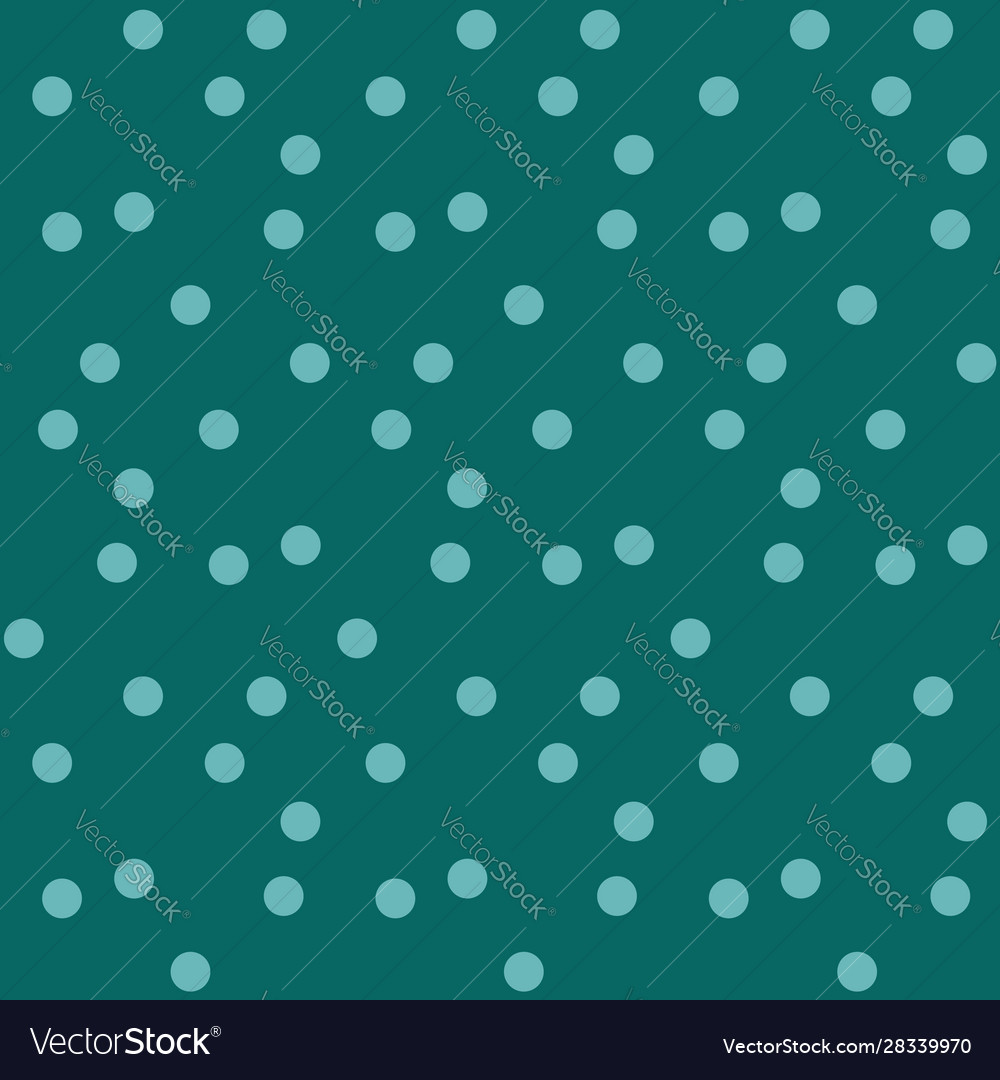 Einfach grün blau Polka Hintergrund nahtlos