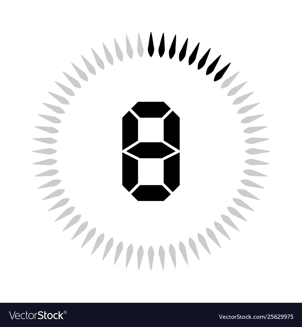 8 minutes or seconds timer