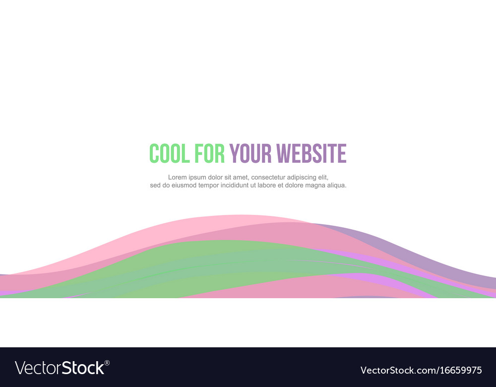 Abstract background header website design