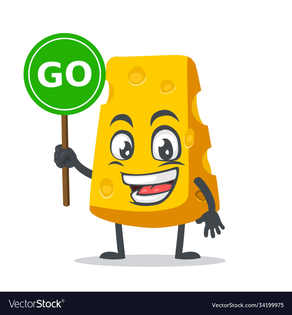 Cheese character or mascot