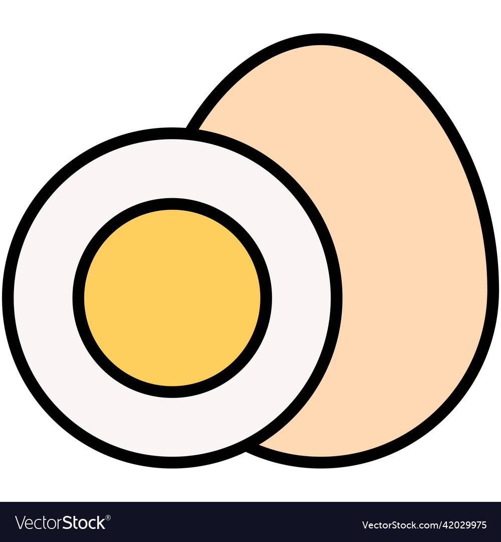 Hardboiled eggs icon passover related