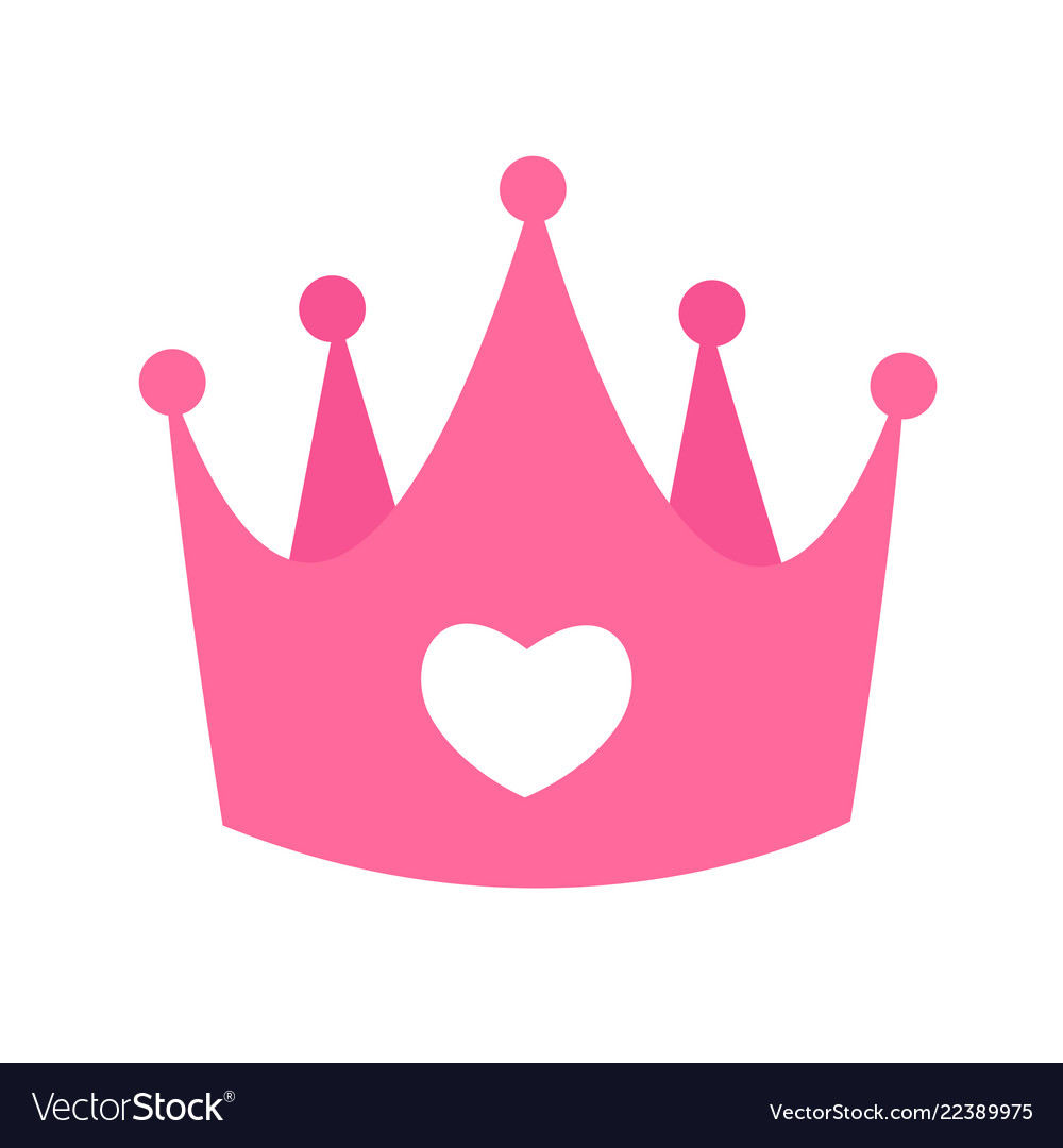 Princess crown icon Royalty Free Vector Image - VectorStock