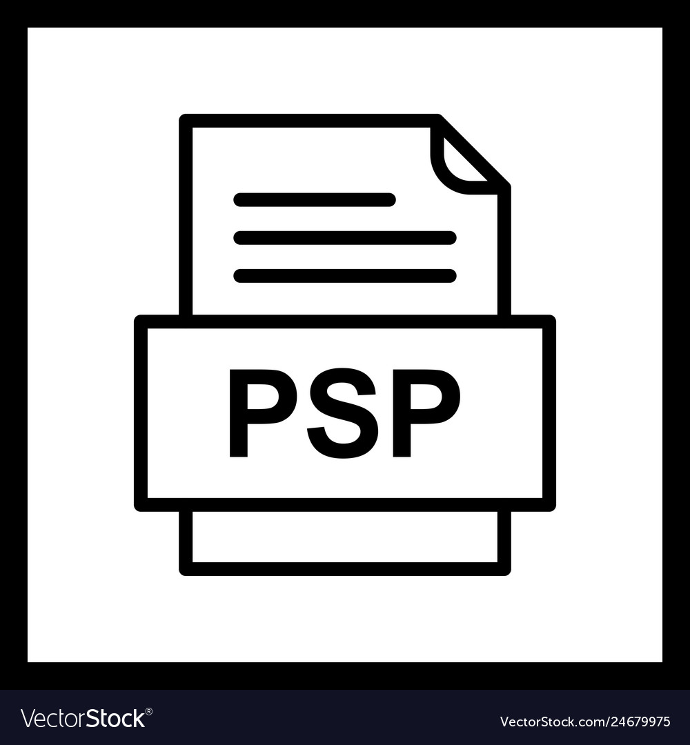 Psp file document icon