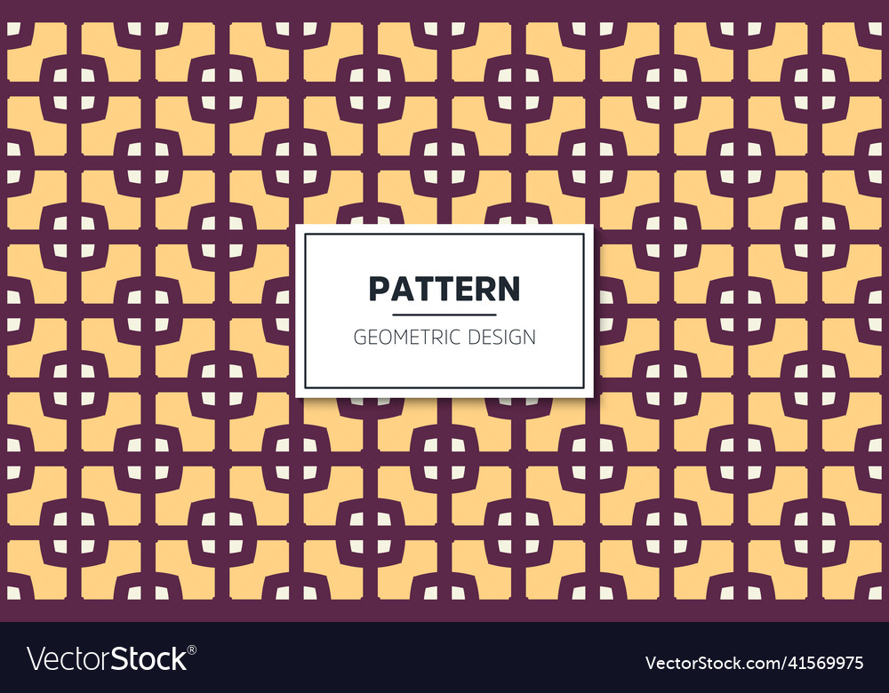 Seamless pattern with geometric colorful art