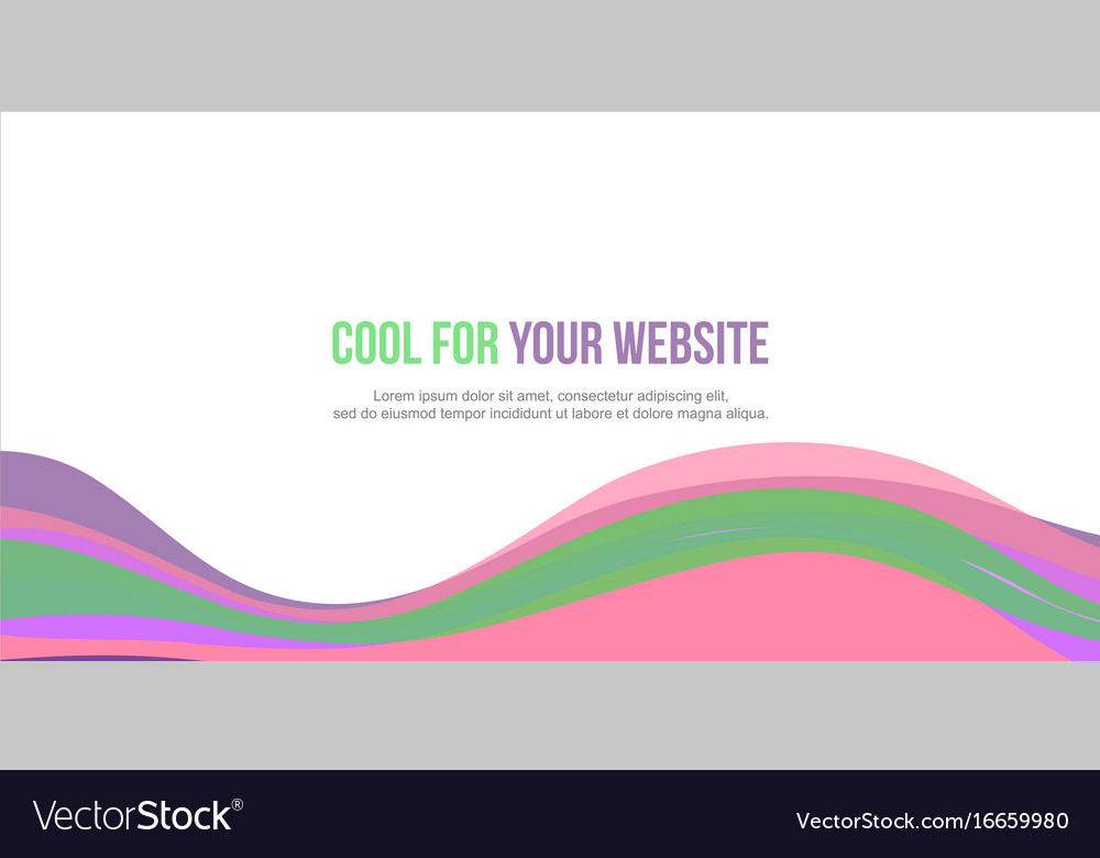 Abstract background colorful website header