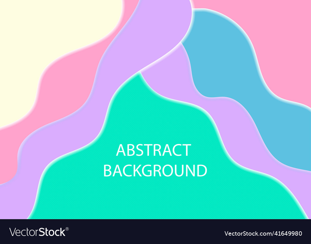Abstract background graphics style papercut