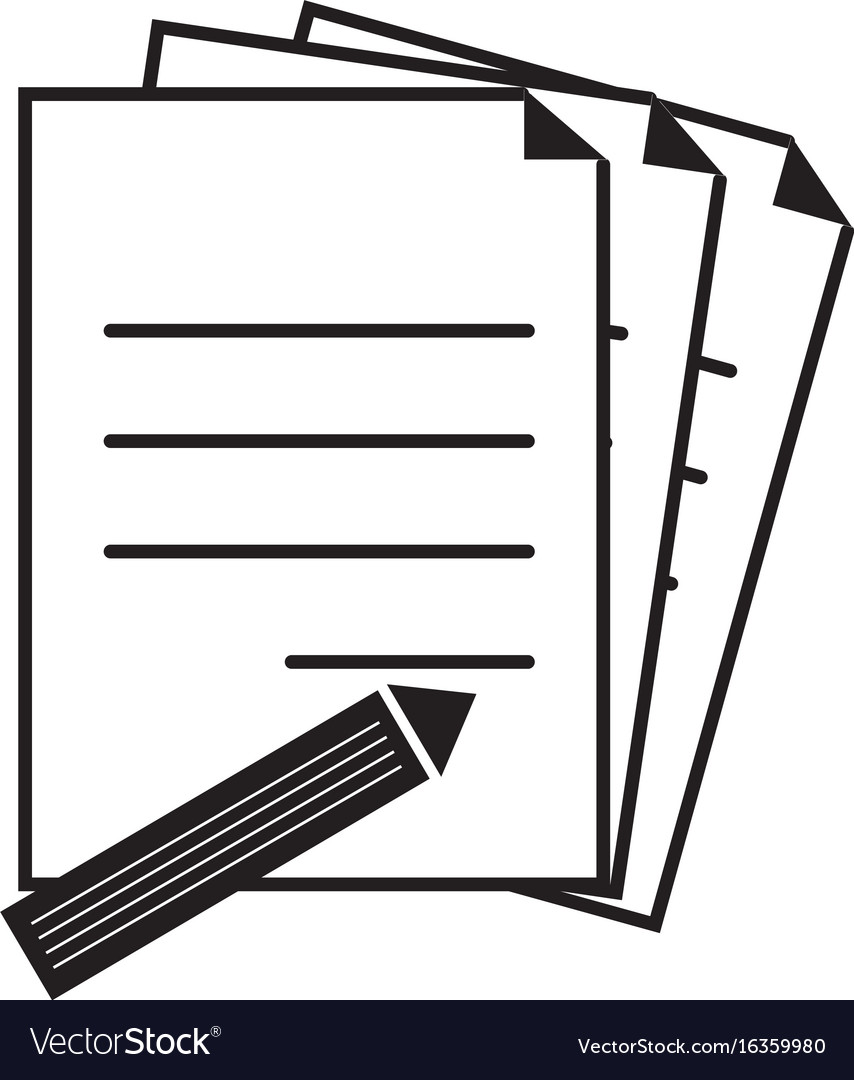 Document Icon - Sign Style