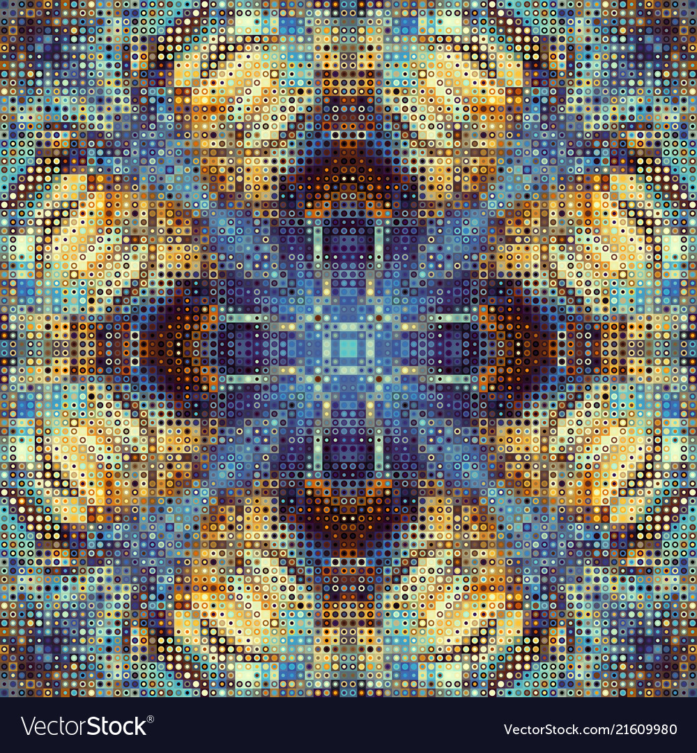 Geometric abstract pattern