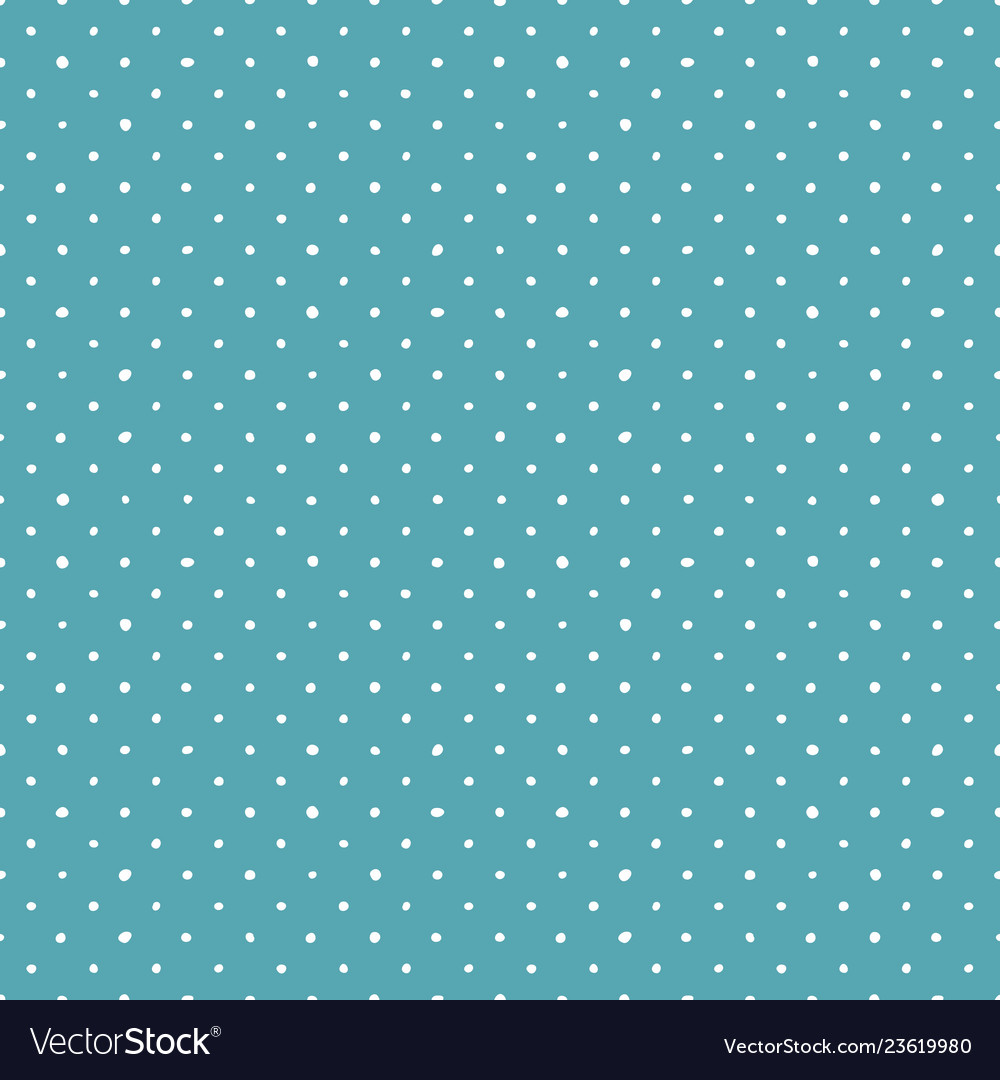 Mint Polka Dot Tile Pattern