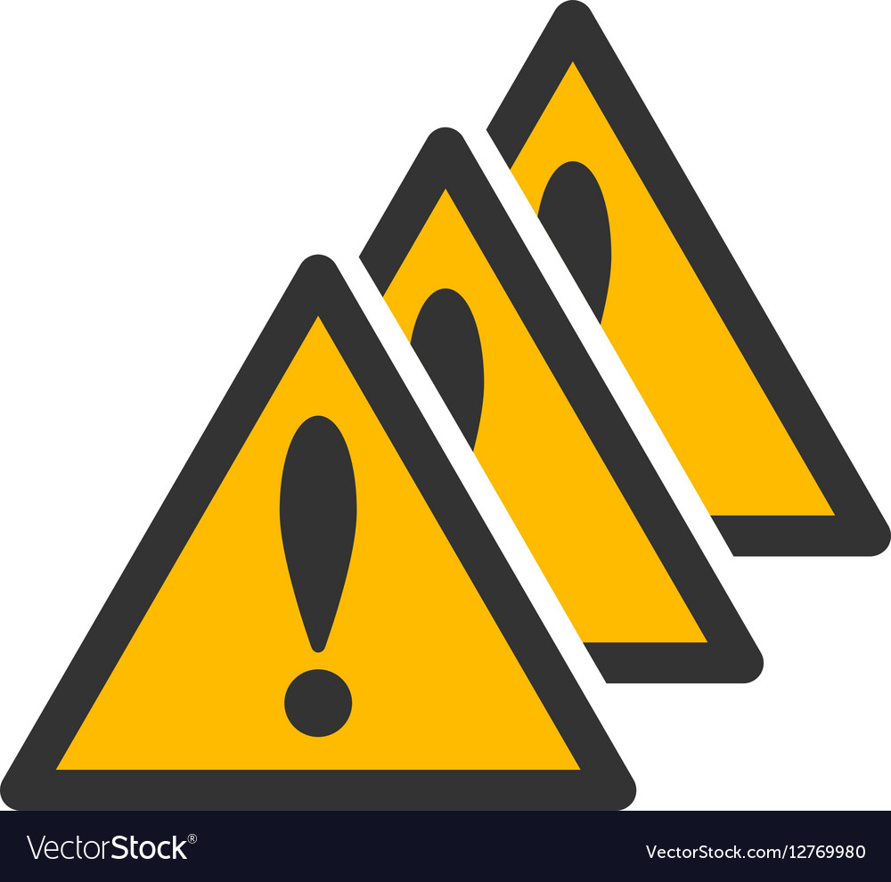 Multiple problems flat icon