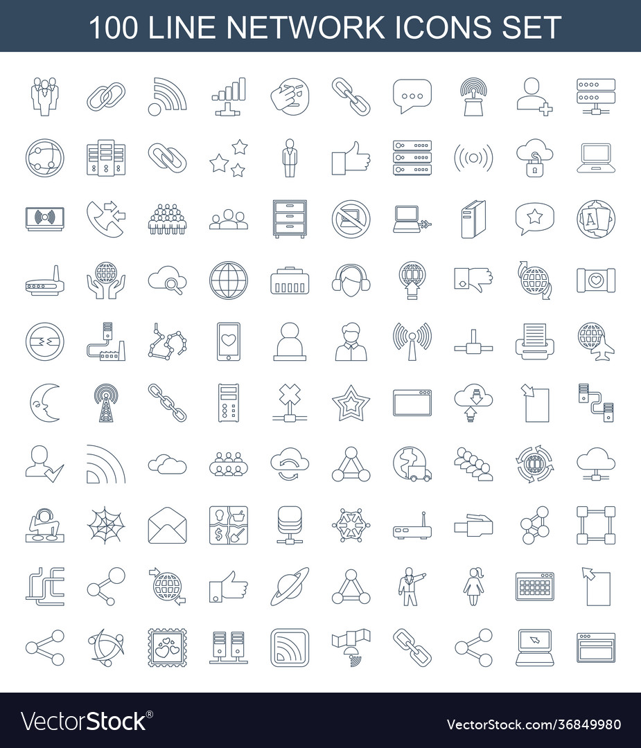 Network icons