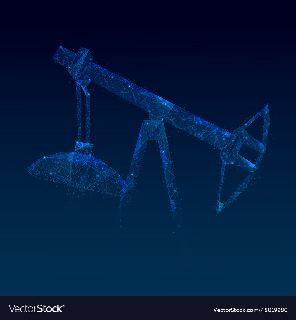 Oil fields concept Royalty Free Vector Image - VectorStock