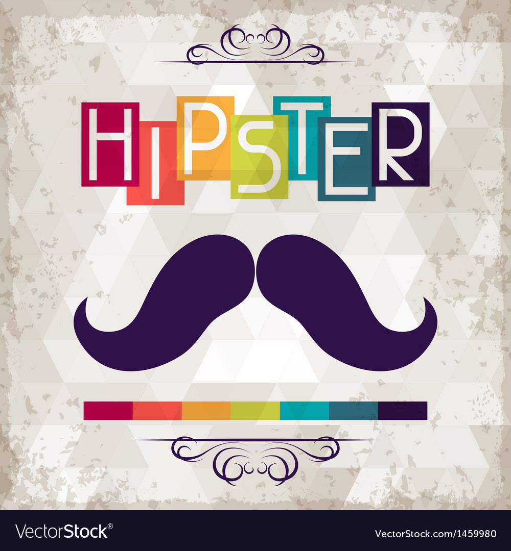 Retro Hipster Hintergrund
