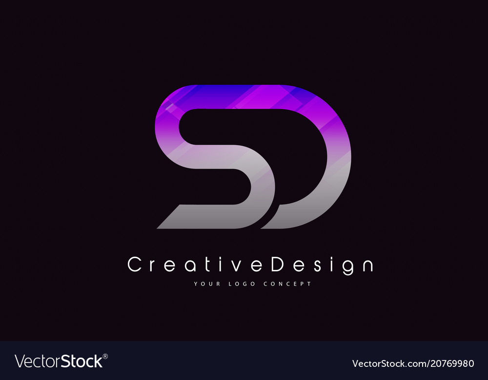 Creative Sd Logo Design - fairyecake