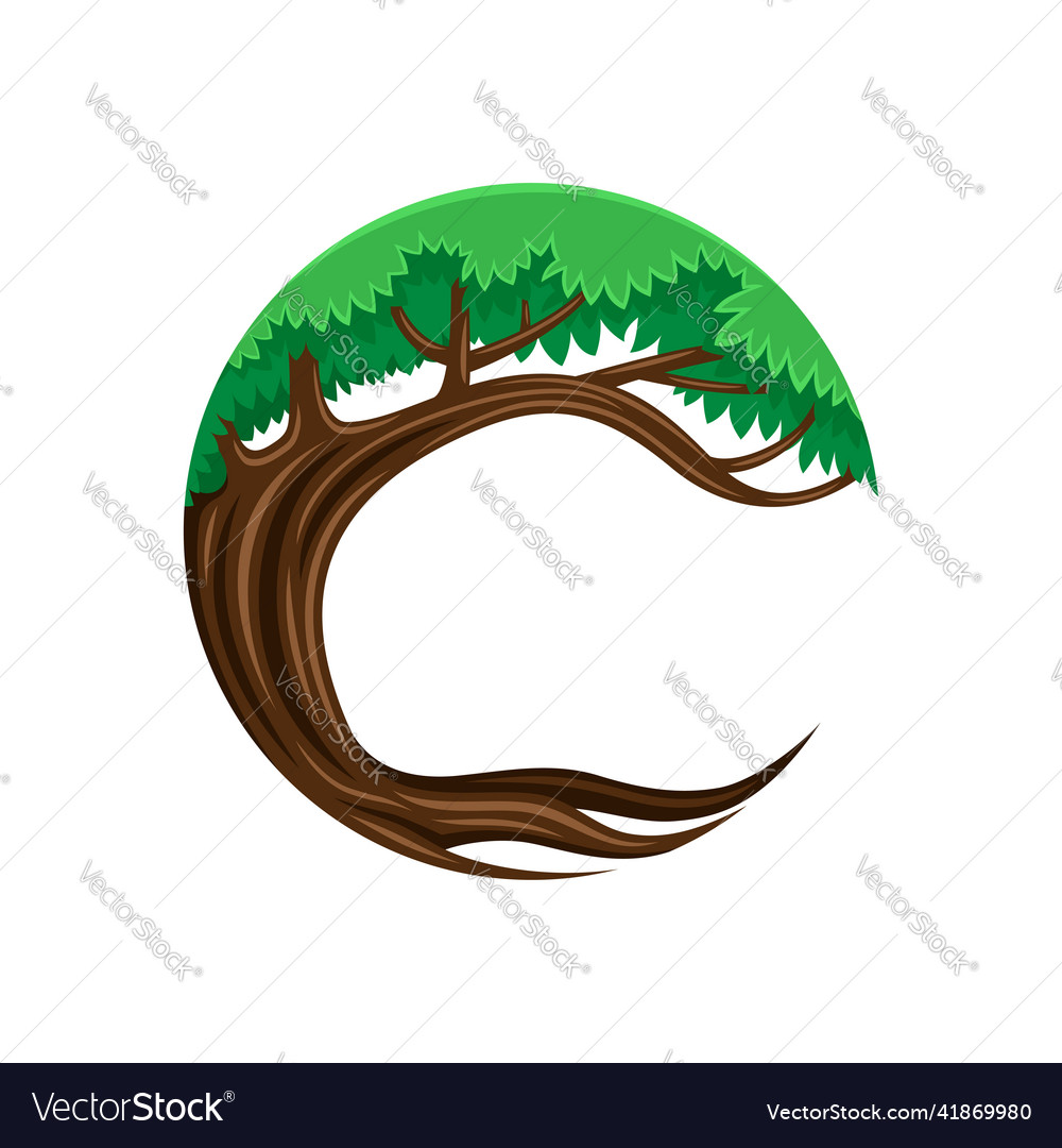 Tree Icon - Roots and Branches