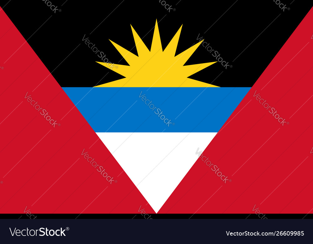 Flag antigua and barbuda