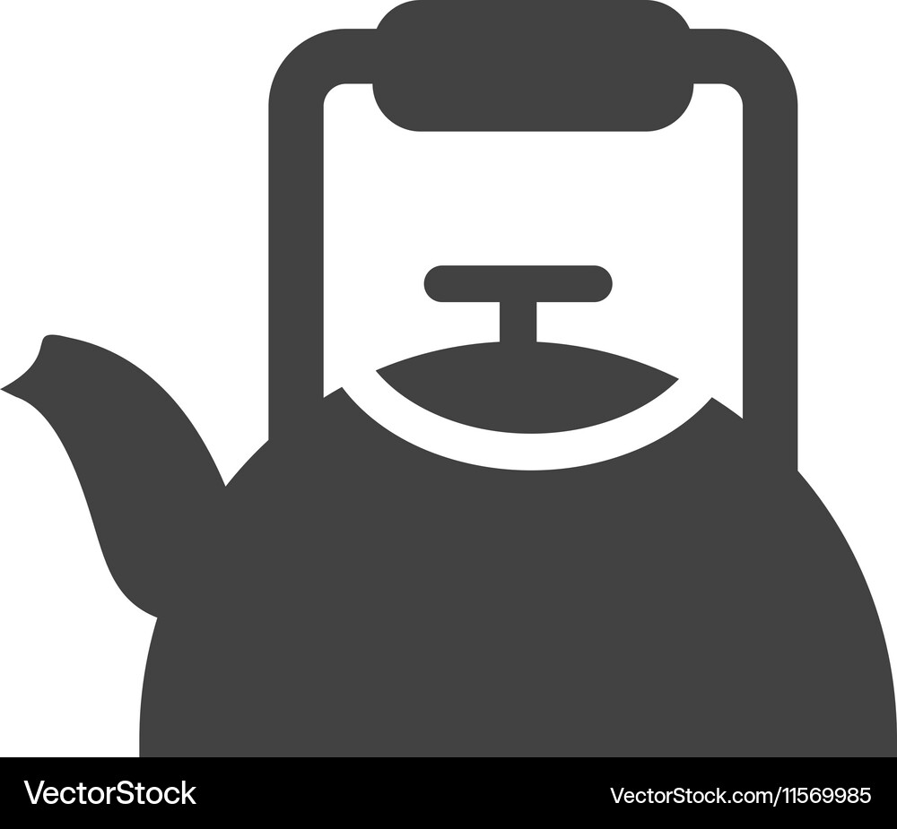 Kettle Royalty Free Vector Image - VectorStock