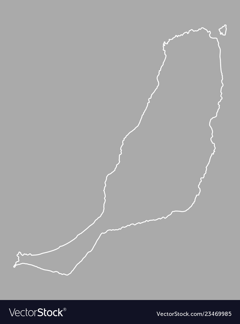 Map of fuerteventura