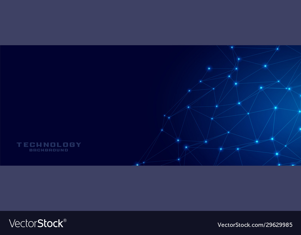 Technology Mesh Network Background