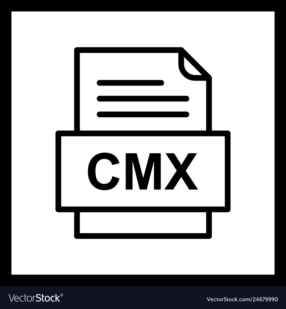 Cmx file document icon