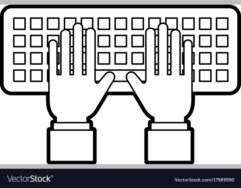 Hands Programmierer arbeiten Tastatur Laptop