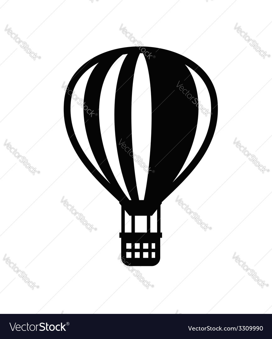 Hot Air Balloon Royalty Free Vector Image - Vectorstock