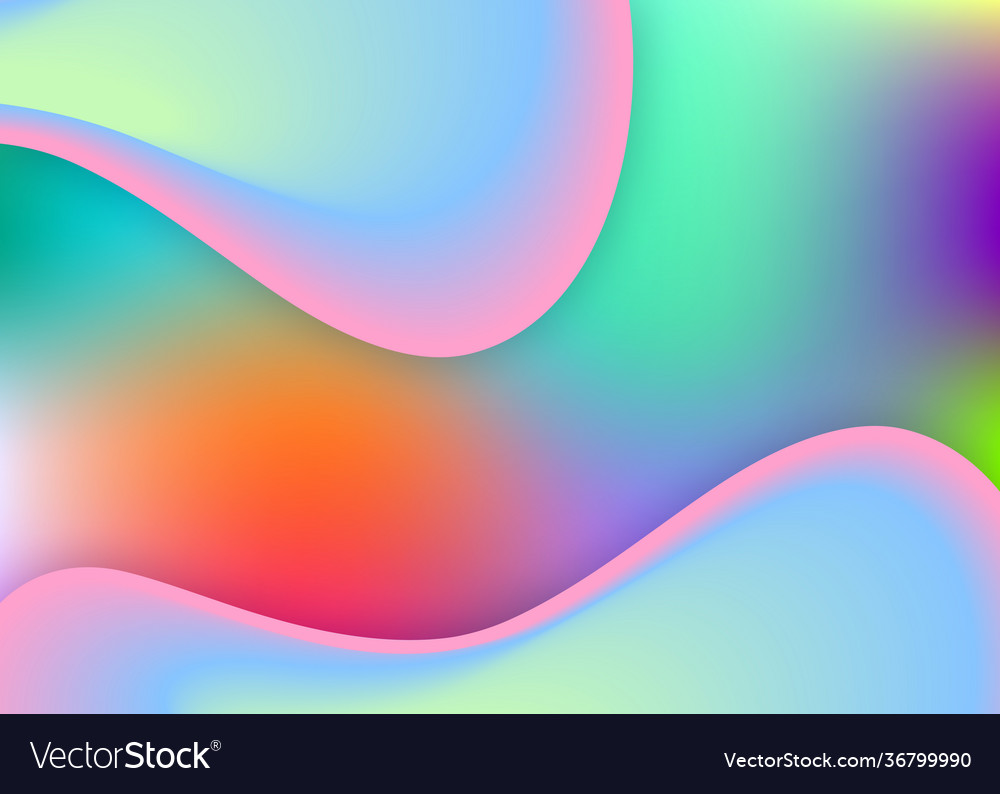 Liquid elements background with dynamic shapes vector image Liquid elements background with dynamic shapes
