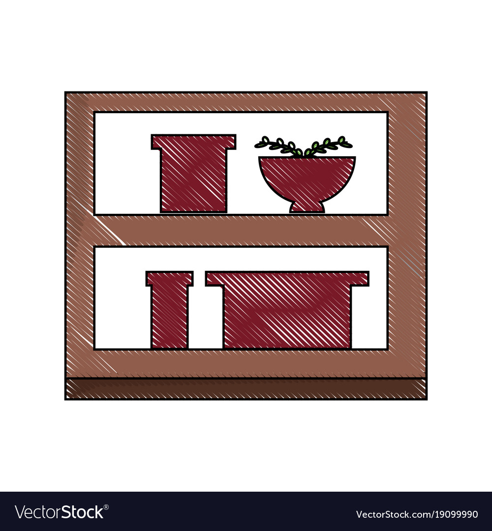 Shelves unit design concept