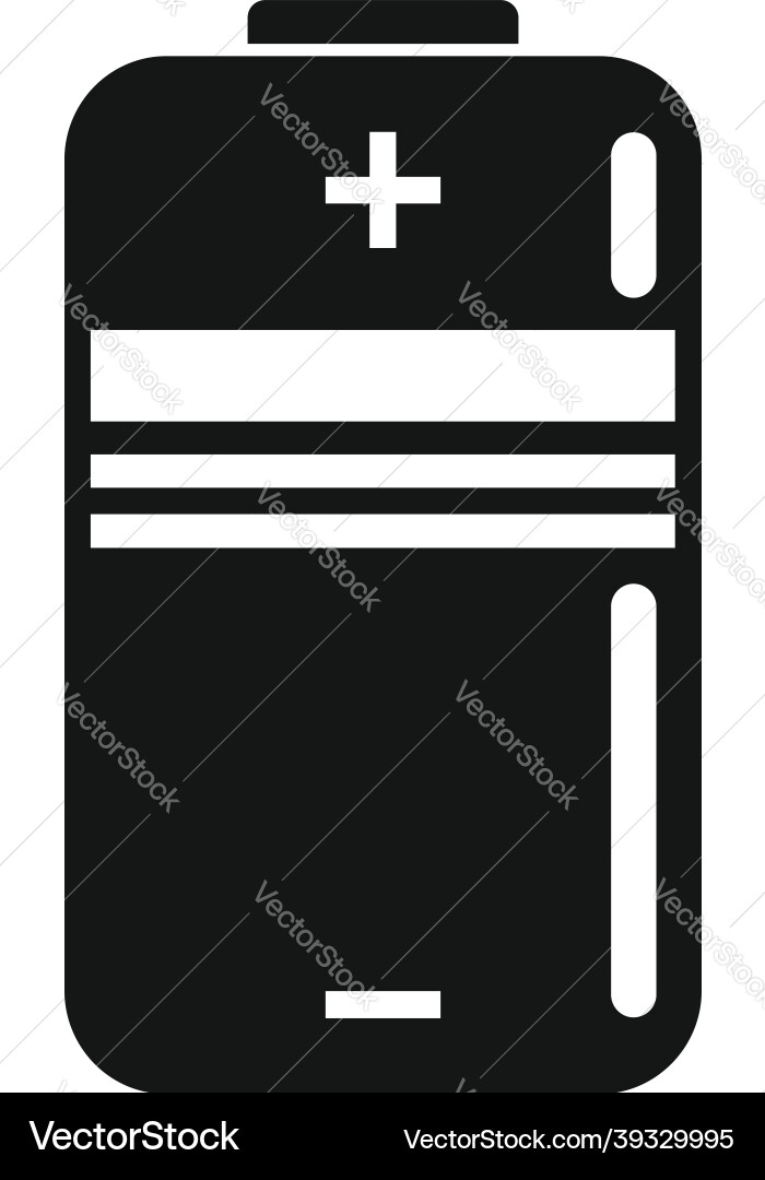 Full cell battery icon simple phone energy Vector Image