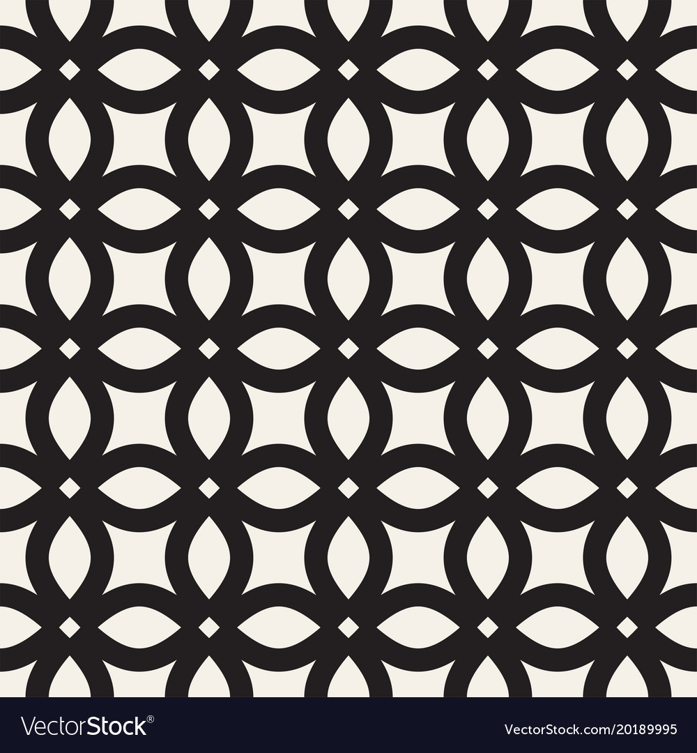Modern Geometric Lattice Pattern