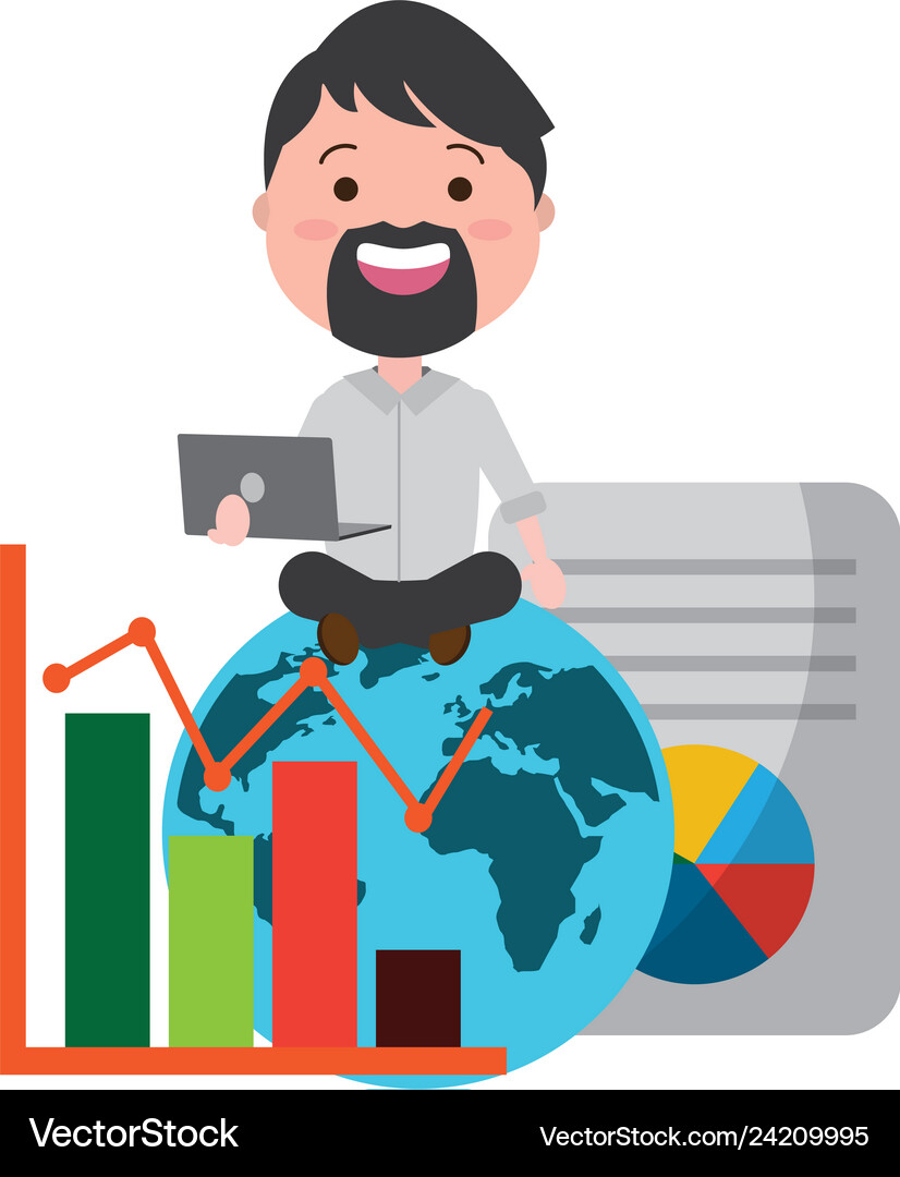 People big data Royalty Free Vector Image - VectorStock